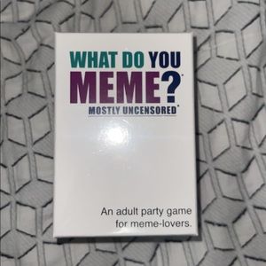 “What Do You Meme? Mostly Uncensored” Card Game